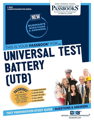 Universal Test Battery (UTB) (C-3829): Passbooks Study Guide