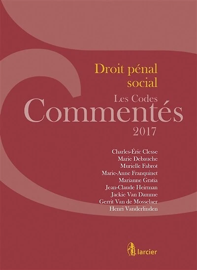 Droit pénal social 2017