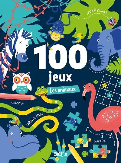 100 jeux: les animaux
