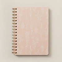 A5 Spiral Wildflowers Journal