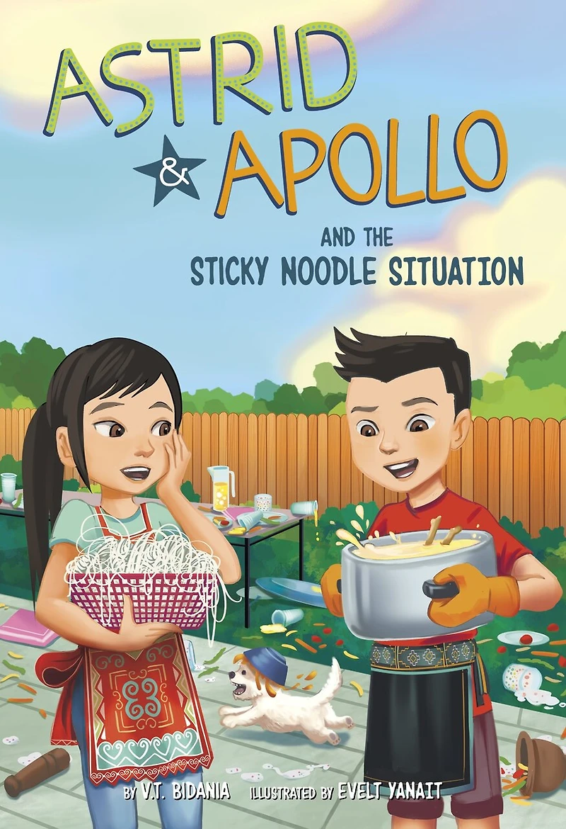 Astrid and Apollo the Sticky Noodle Situation
