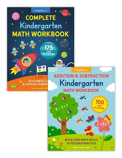 Complete Kindergarten Math Workbook: 175 Fun Activities To Build Math, Logic, And Critical Thinking Skills