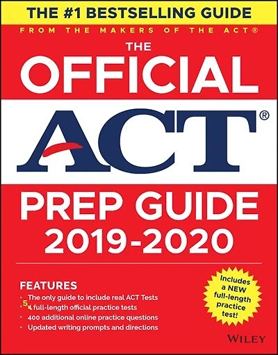 The Official Act Prep Guide 2019-2020, (book + 5 Practice Tests + Bonus Online Content): Book + Bonus Online Content
