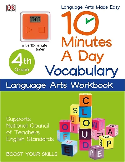 10 Minutes A Day: Vocabulary, Fourth Grade: Supports National Council Of Teachers English Standards
