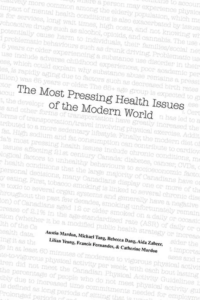 The Most Pressing Health Issues of the Modern World