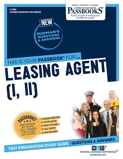 Leasing Agent (I, II) (C-1992): Passbooks Study Guide