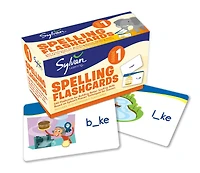 1st Grade Spelling Flashcards: 240 Flashcards For Building Better Spelling Skills Based On Sylvan's Proven Techniques For Success