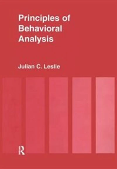 Principles Of Behavioural Analysis