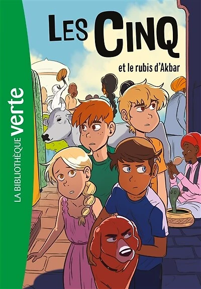 Les Cinq et le rubis d'Akbar