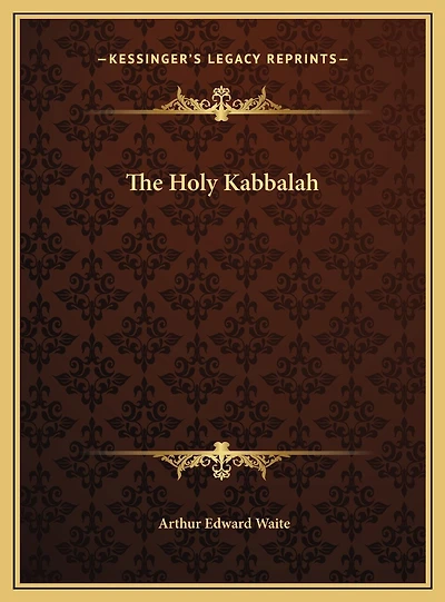 The Holy Kabbalah
