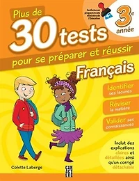 30 tests Français 3e année 3ème édition