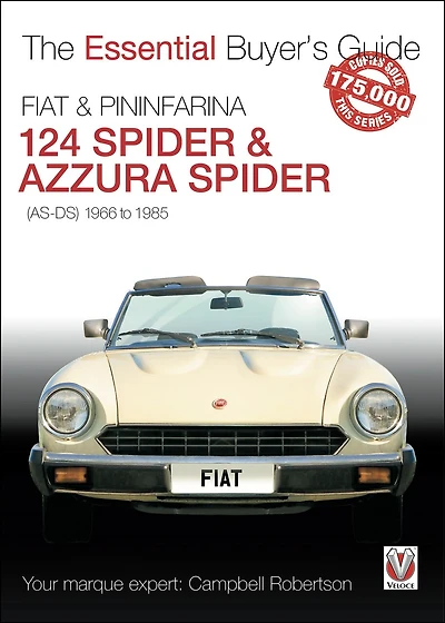 FIAT 124 Spider & Pininfarina Azzura Spider: (AS-DS) 1966 to 1985
