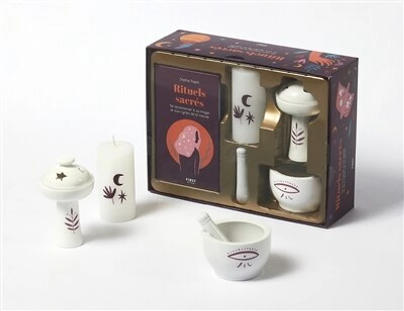 Rituels sacrés : se reconnecter à la magie des cycles de la nature : coffret