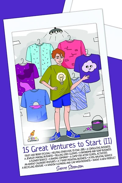 15 Great Ventures to Start (II): Let your children discover 15 great ventures for starting their first business [Entrepreneurship for kids]