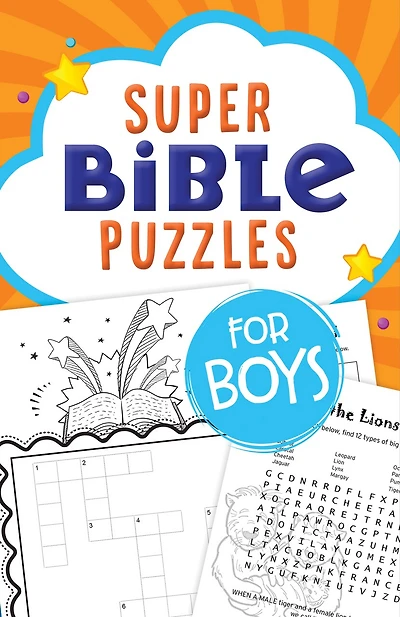 Super Bible Puzzles For Boys