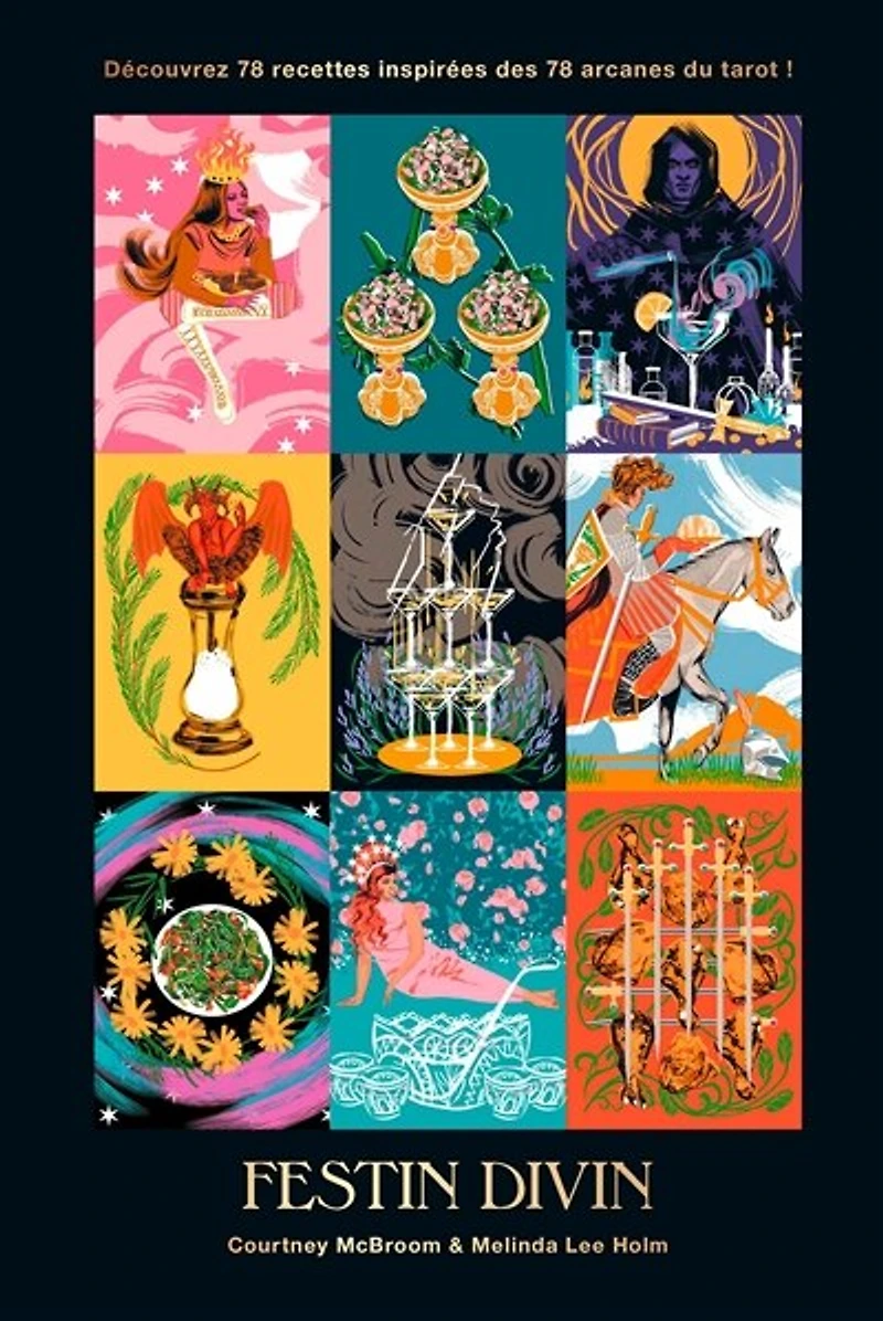 Festin Divin: Découvrez 78 recettes inspirées des arcanes du tarot !