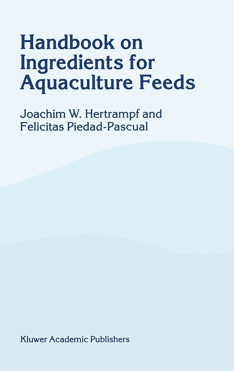 Handbook On Ingredients For Aquaculture Feeds