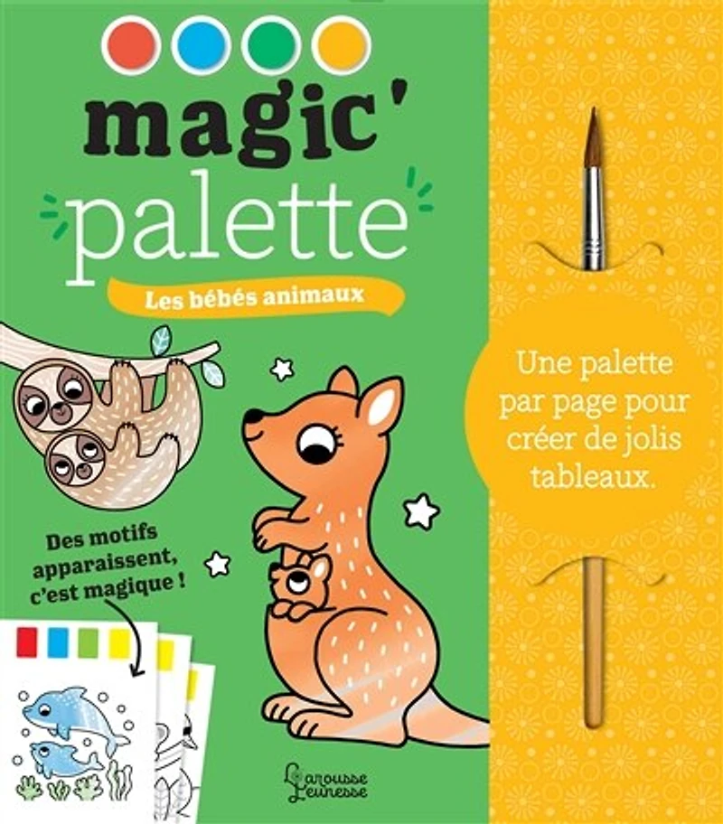 Les bébés animaux: magic' palette