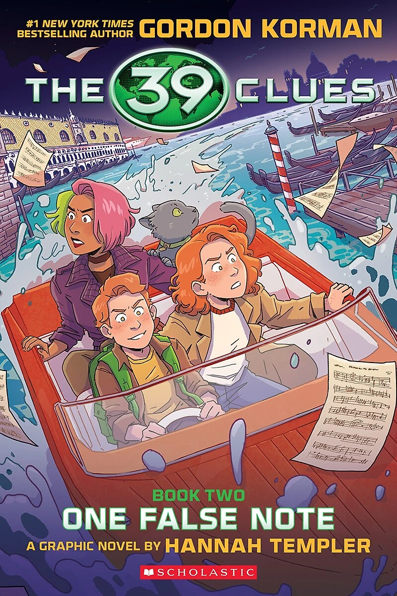 39 Clues: One False Note: A Graphic Novel (39 Clues #2)