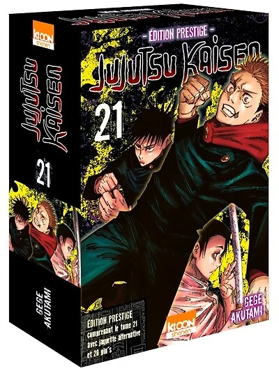 Jujutsu kaisen t21 - edition prestige: VERSION FRANÇAISE