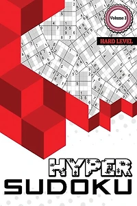 Hyper Sudoku: Hard Level Sudoku, Sudoku Hard Puzzle Books, Hard Sudoku Books for Adults