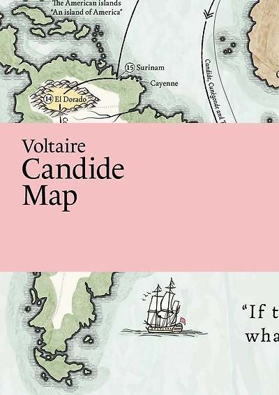 Voltaire: Candide Map