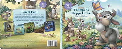 Disney Bunnies: Thumper's Hoppy Home: A Lift-the-Flap Board Book