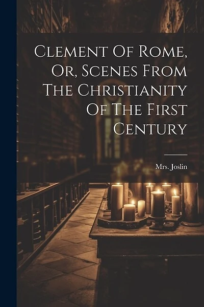 Clement Of Rome, Or, Scenes From The Christianity Of The First Century