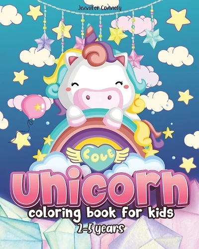 Unicorn Coloring Book for Kids Ages 2-5: For Girls, Boys, Kids. Kindergarten and Preschool