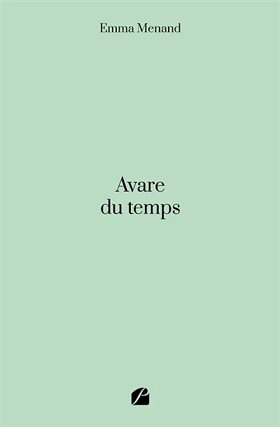Avare du temps