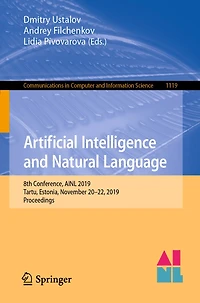 Artificial Intelligence and Natural Language: 8th Conference, AINL 2019, Tartu, Estonia, November 20-22, Proceedin: Proceedings