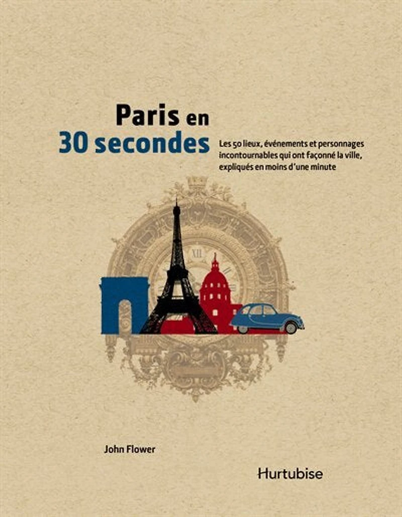 Paris en 30 secondes: les 50 lieux, événements et personnages incontournables qui ont façonné la ville, expliqués moins d'une minute