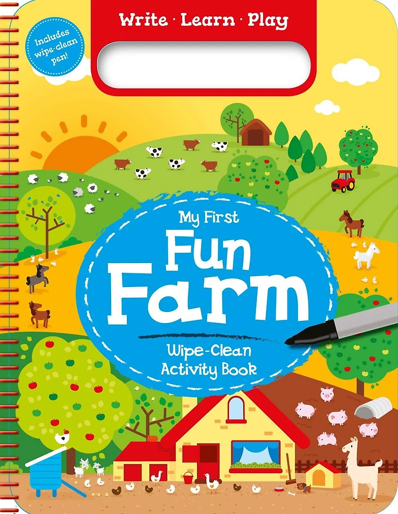 My First Fun Farm: Wipe-Clean Activity Book