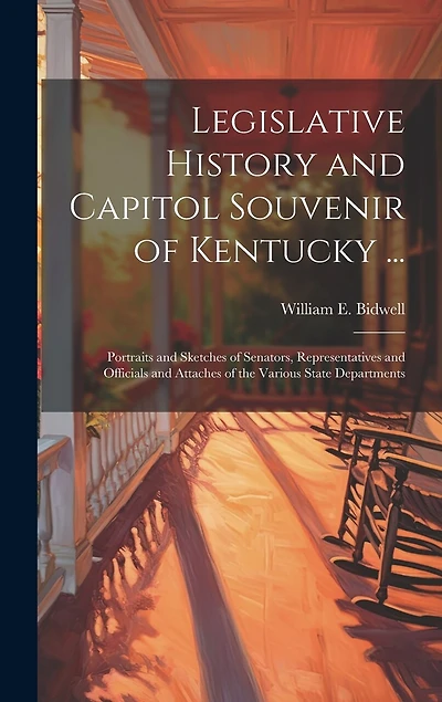 Legislative History and Capitol Souvenir of Kentucky ...: Portraits and Sketches of Senators, Representatives and Officials and Attaches of the Various State Departments