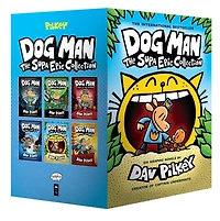 Dog Man: The Supa Epic Collection: From the Creator of Captain Underpants (Dog Man #1-6 Box Set)