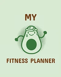 My Fitness Planner: Workout Journal For Women Gym Companion Fitness ActivityTracker Meal Plans Undated Month by Month Snapshot