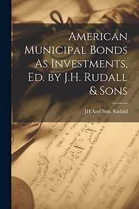 American Municipal Bonds As Investments