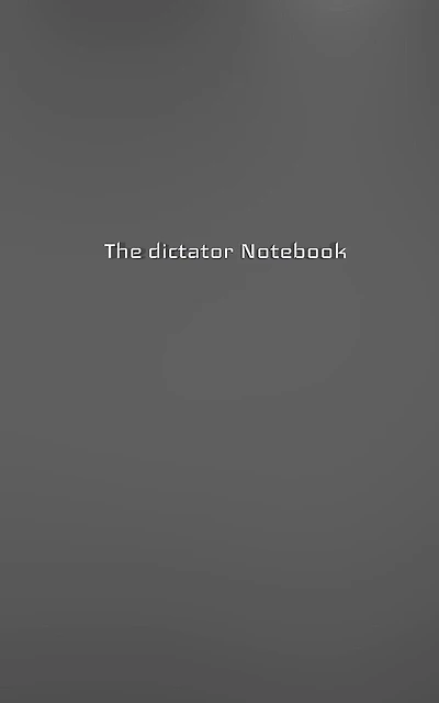 The dictator Creative journal blank notebook: The dictator Creative journal blank notebook