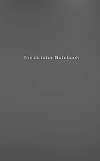 The dictator Creative journal blank notebook: The dictator Creative journal blank notebook