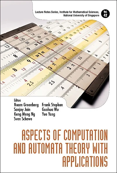 Aspects Of Computation And Automata Theory With Applications