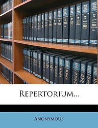 Repertorium...