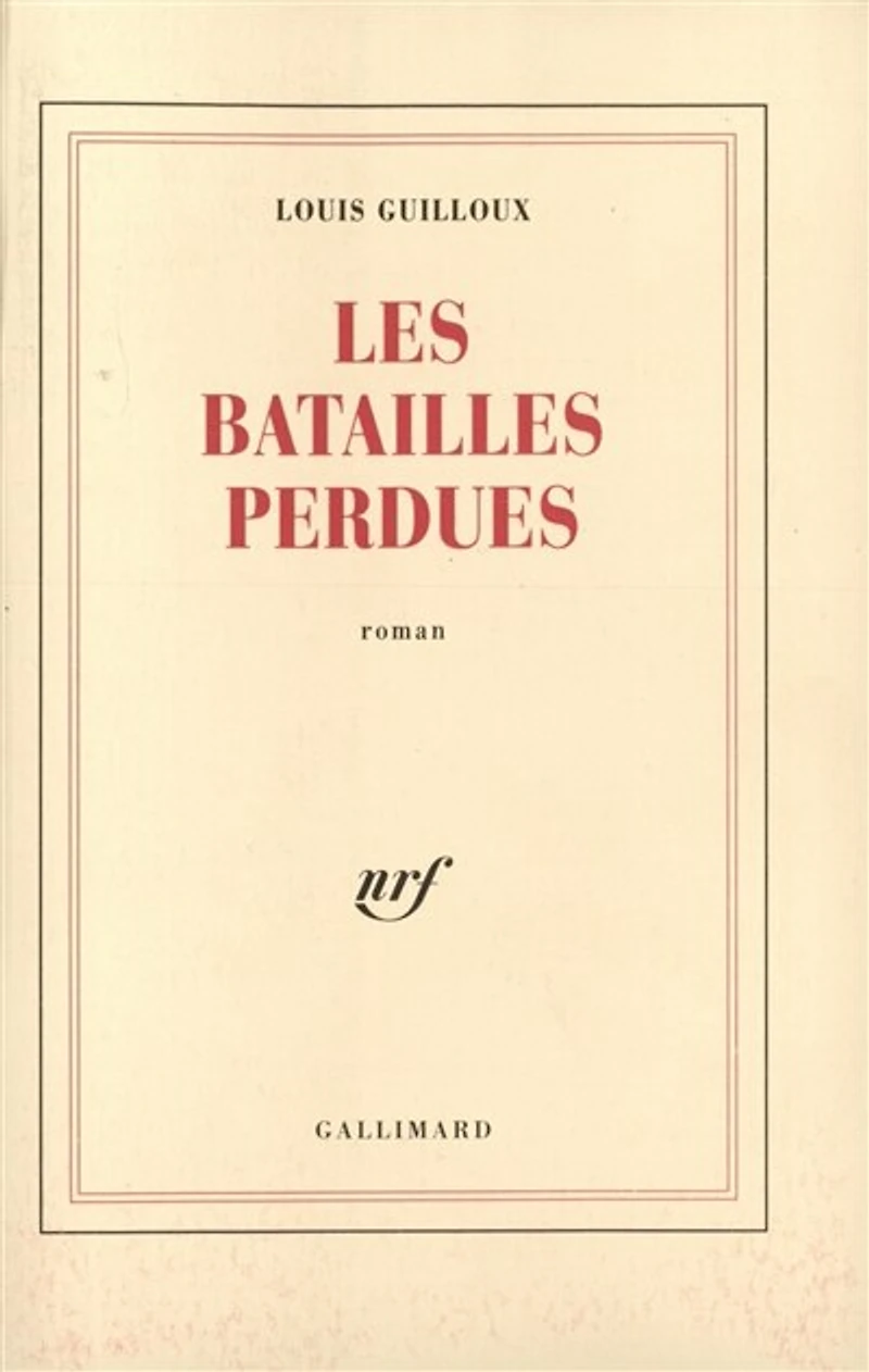 Les Batailles perdues