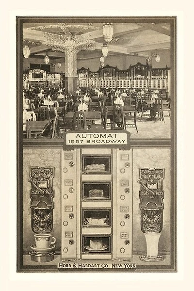 Vintage Journal Horn and Hardart Automat, New York City