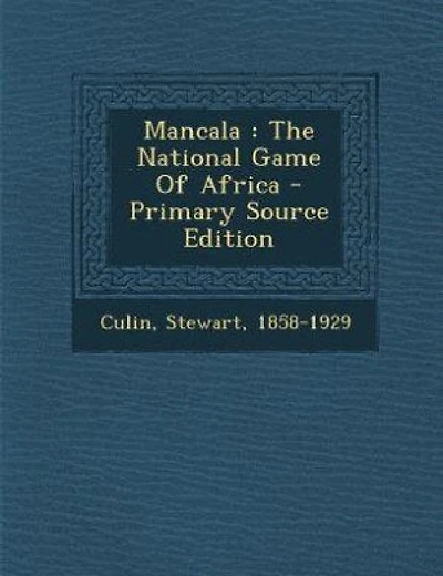 Mancala: The National Game Of Africa