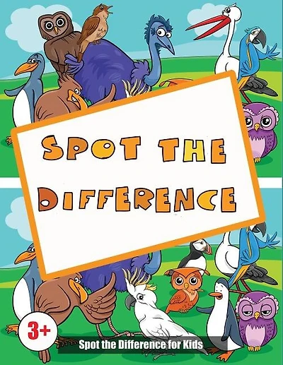 Spot the Difference for Kids: 30 full color spot the difference puzzles for preschool children