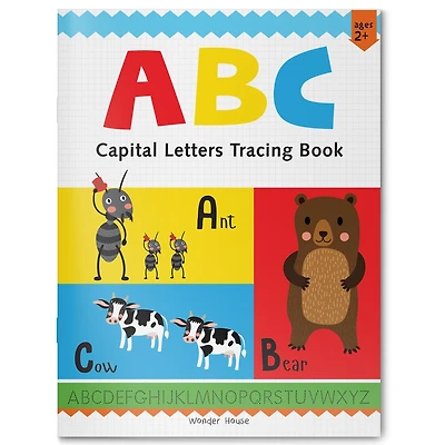Preschool Activity Book: ABC - Capital Letters Tracing Book For Kids