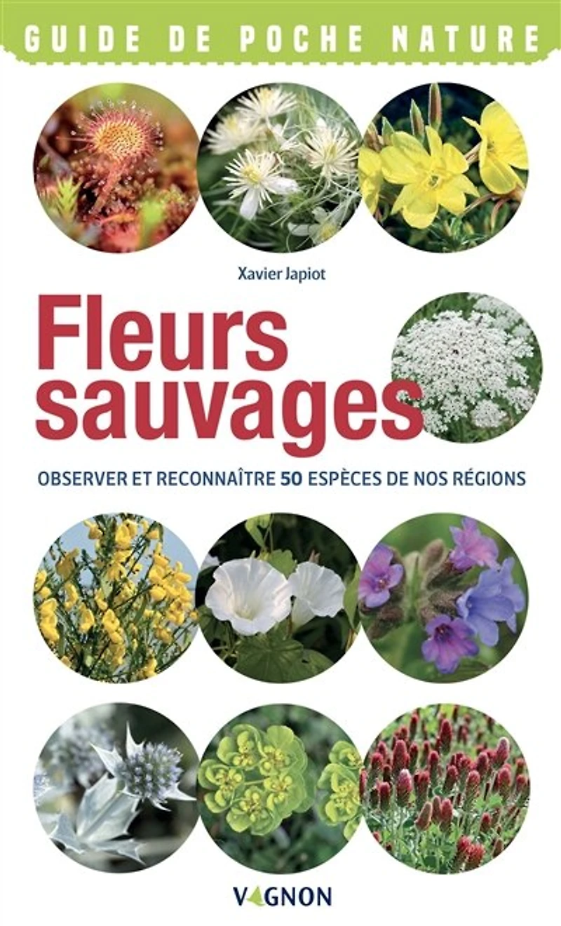 Fleurs sauvages: observer et reconnaître 50 espèces de nos régions
