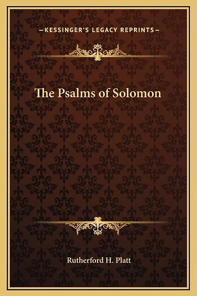 The Psalms of Solomon