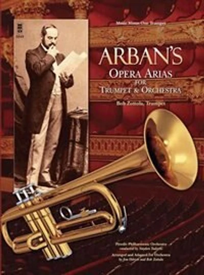 Arban's Opera Arias For Trumpet & Orchestra: Music Minus One Trumpet