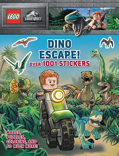 LEGO Jurassic World: Dino Escape!: Over 1300 Stickers
